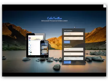 CubeTwitter - Social Network Twitter Clone